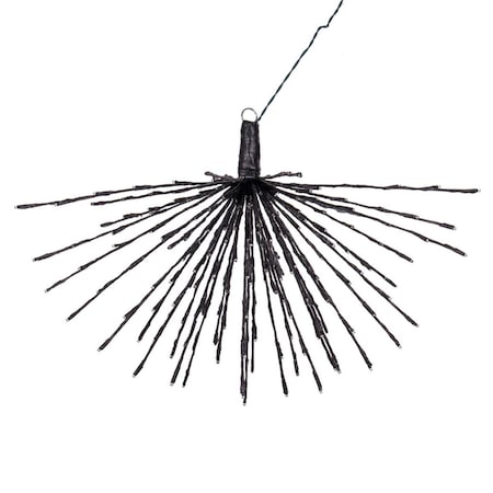 Haz 32 x 28 in. 240 Starburst Twinkle LED Wide Angle Light, Black & Warm White HA3260593